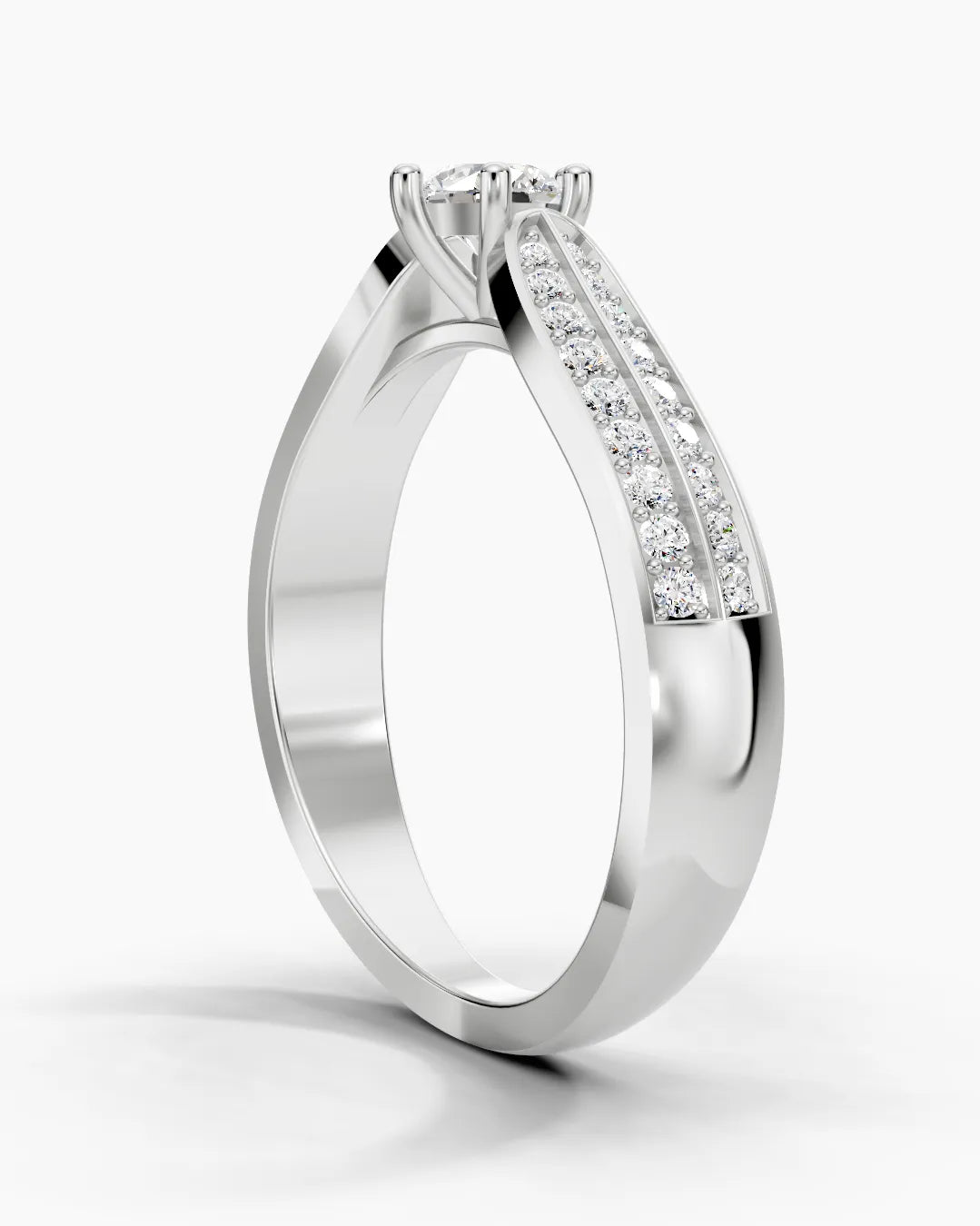 Twin Stream Women Ring