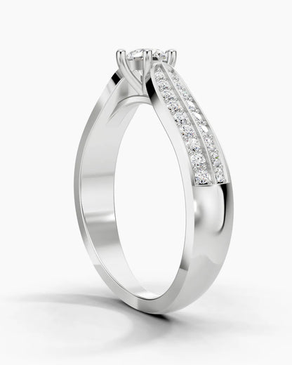 Twin Stream Women Ring