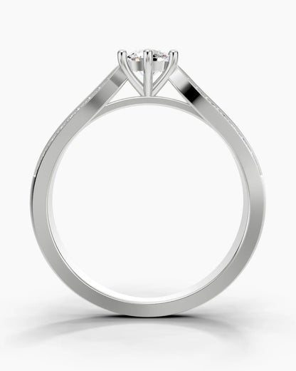 Twin Stream Women Ring