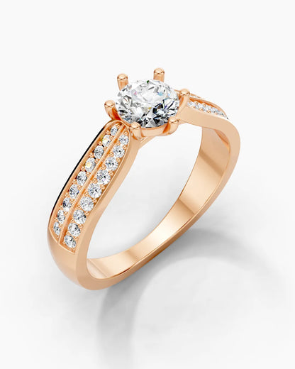 Twin Ribbon Women Ring