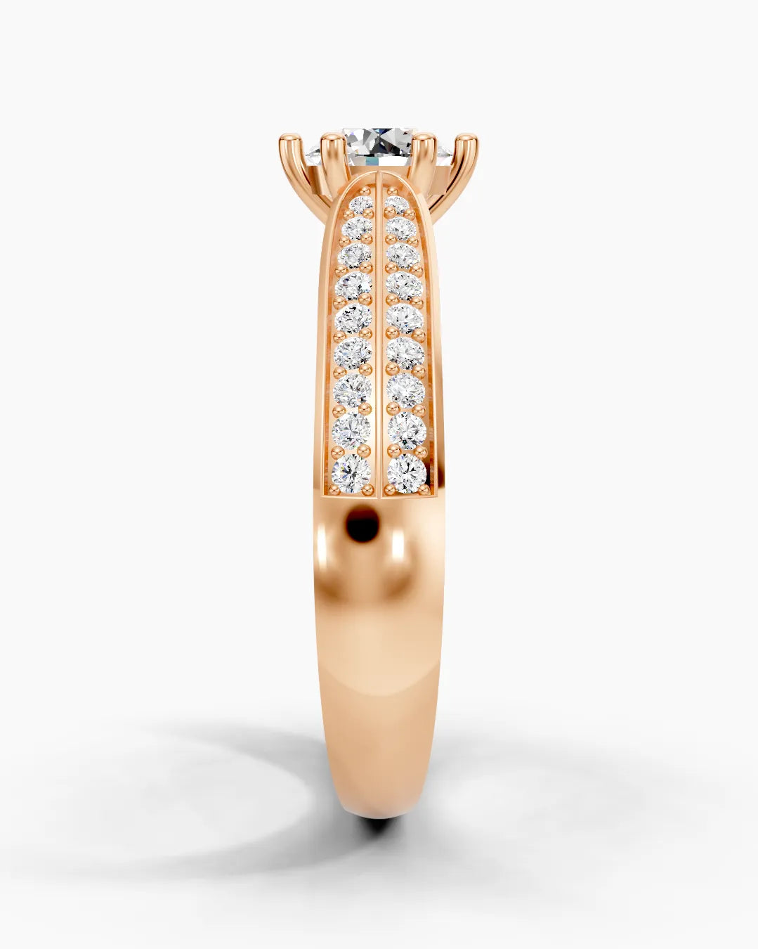 Twin Ribbon Women Ring