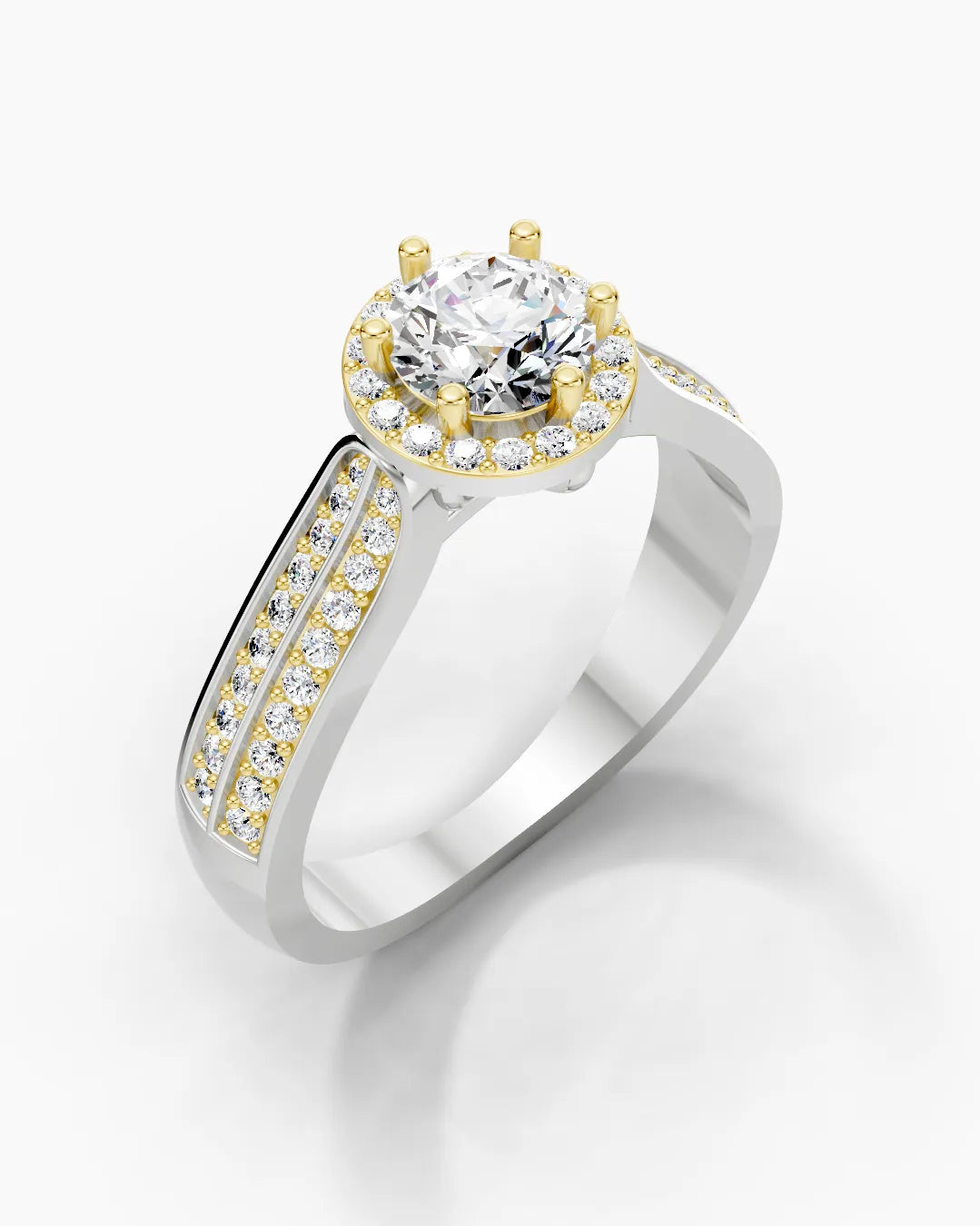 Double Gleam Women Ring