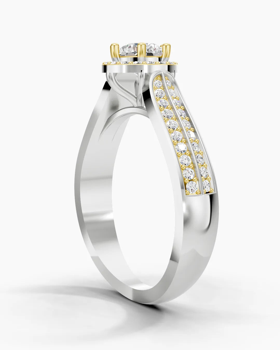Double Gleam Women Ring