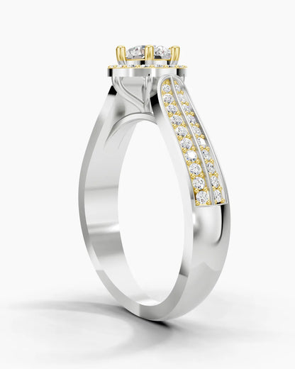 Double Gleam Women Ring