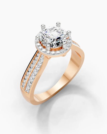 Blooming Round Women Ring