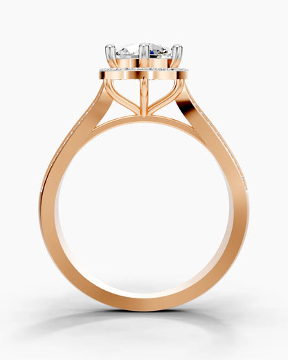 Blooming Round Women Ring