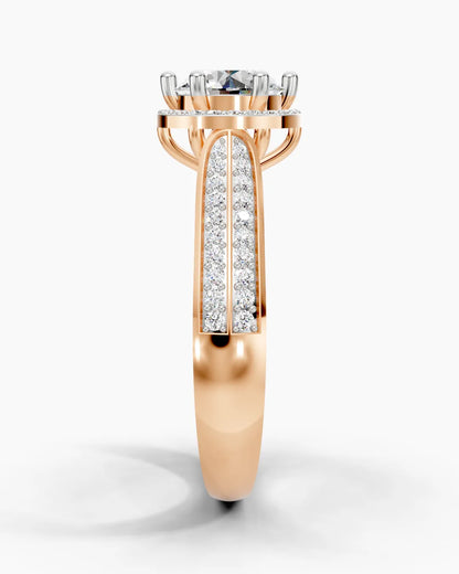 Blooming Round Women Ring