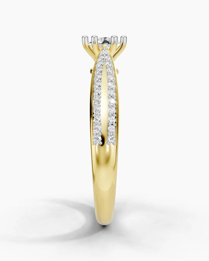 Elegant Accent Women Ring
