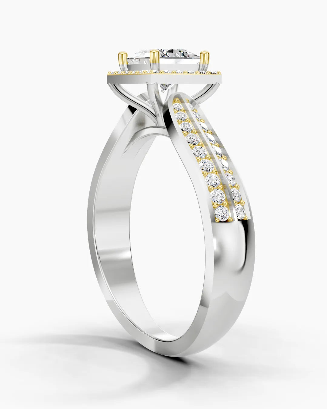 Opaline Cube Women Ring