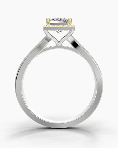 Opaline Cube Women Ring