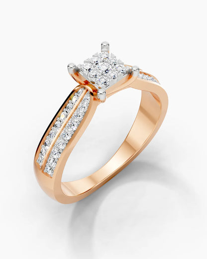Cube Aura Women Ring