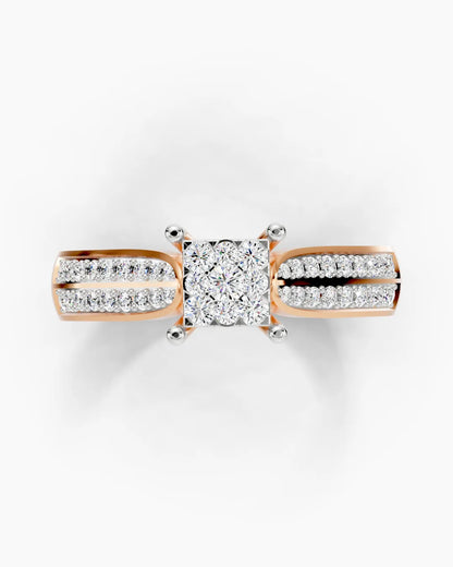Cube Aura Women Ring