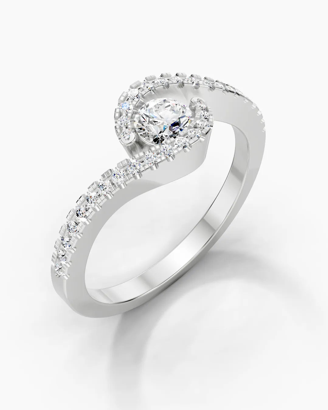 Moonlit Hug Women Ring