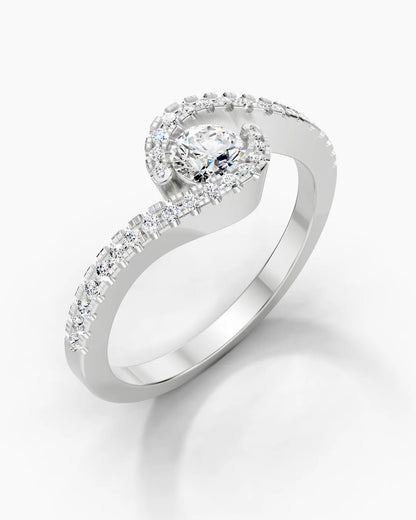 Moonlit Hug Women Ring