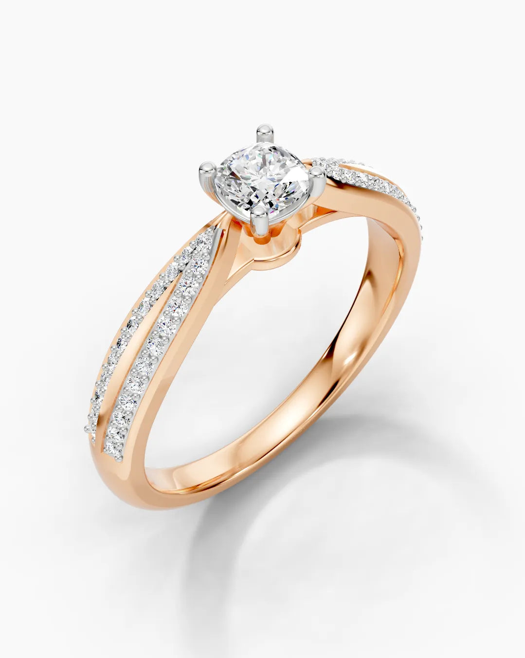 Classic Accent Diamond Women Ring