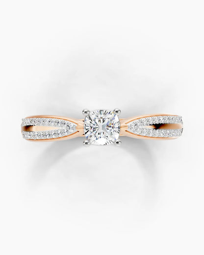 Classic Accent Diamond Women Ring