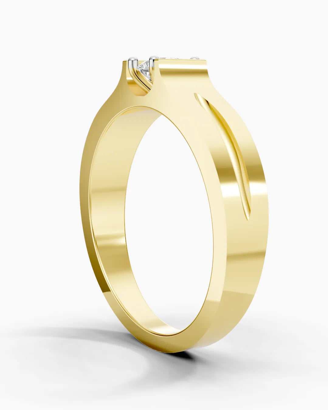 Modern Diamond Men Ring