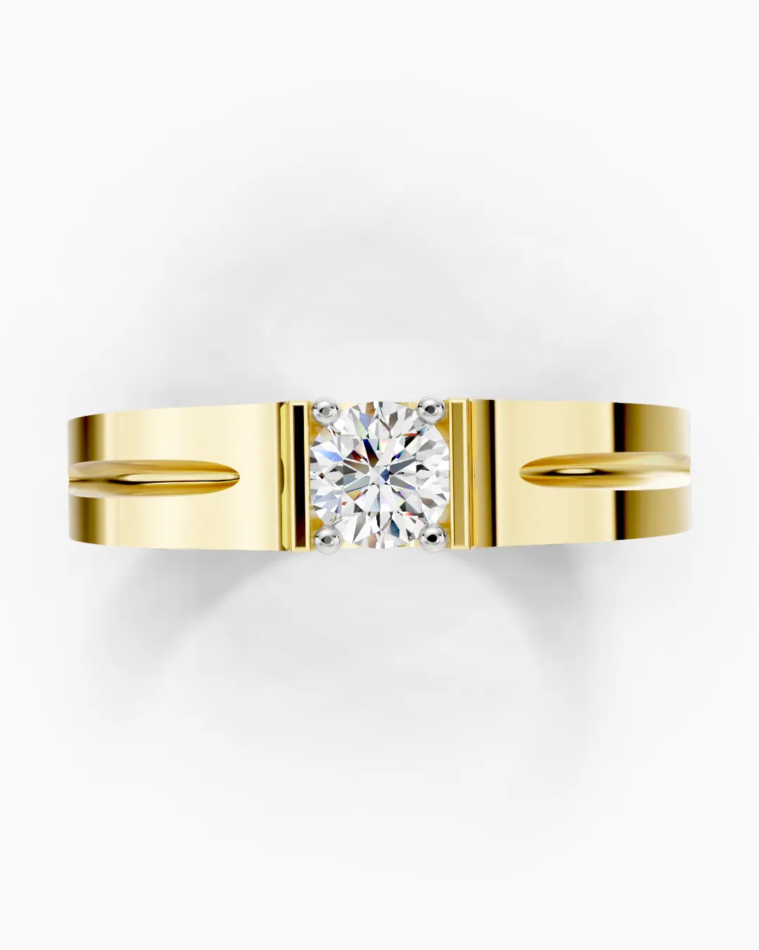 Modern Diamond Men Ring