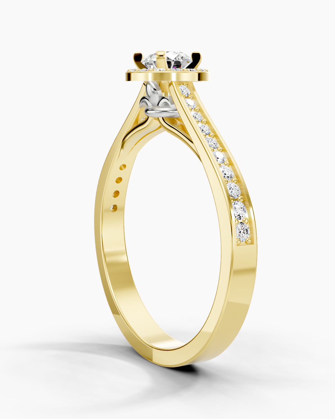 Round Drift Women Ring