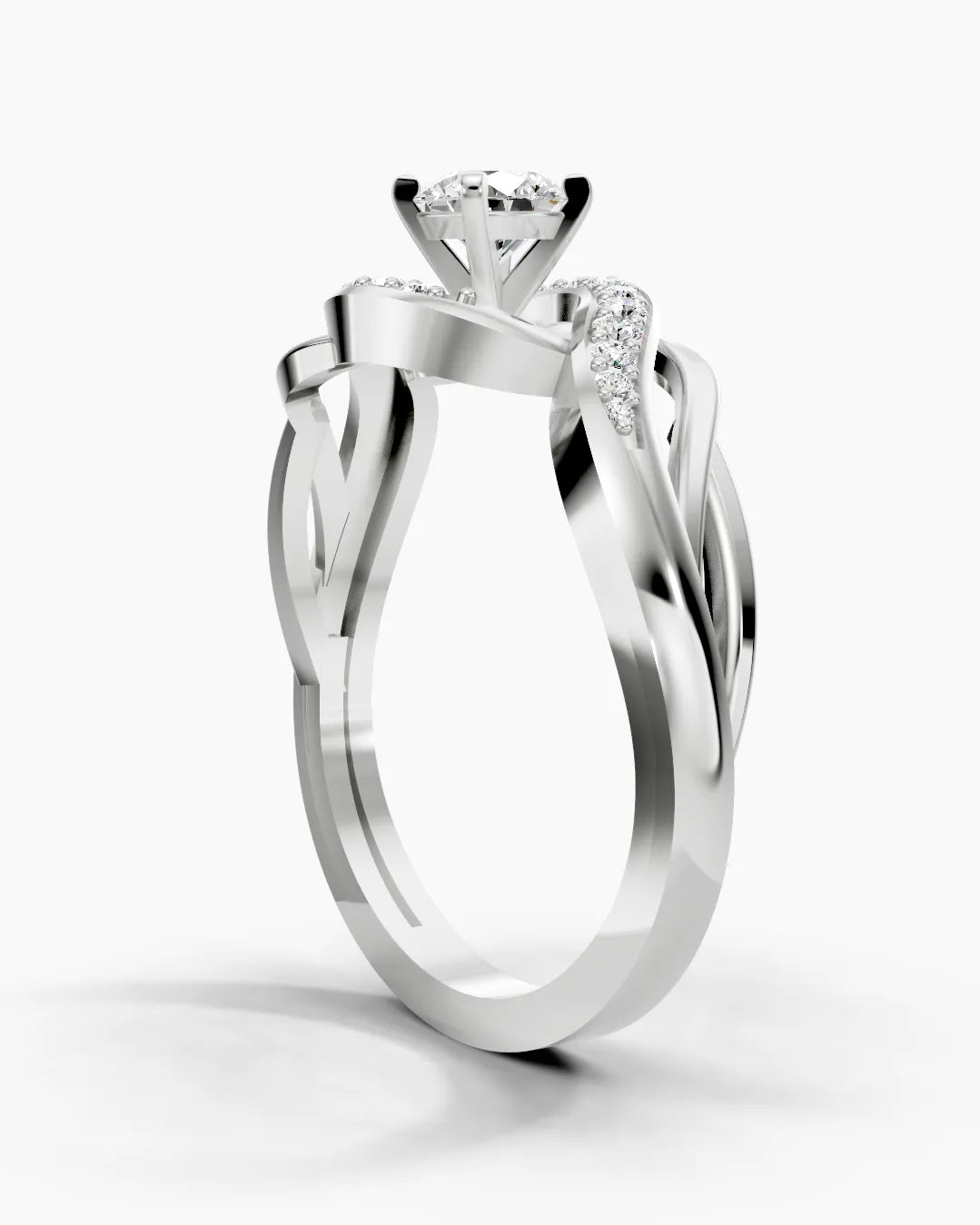 Twirl Crest Women Ring