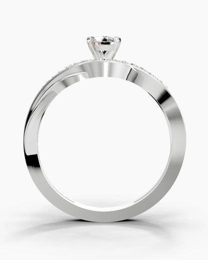 Twirl Crest Women Ring