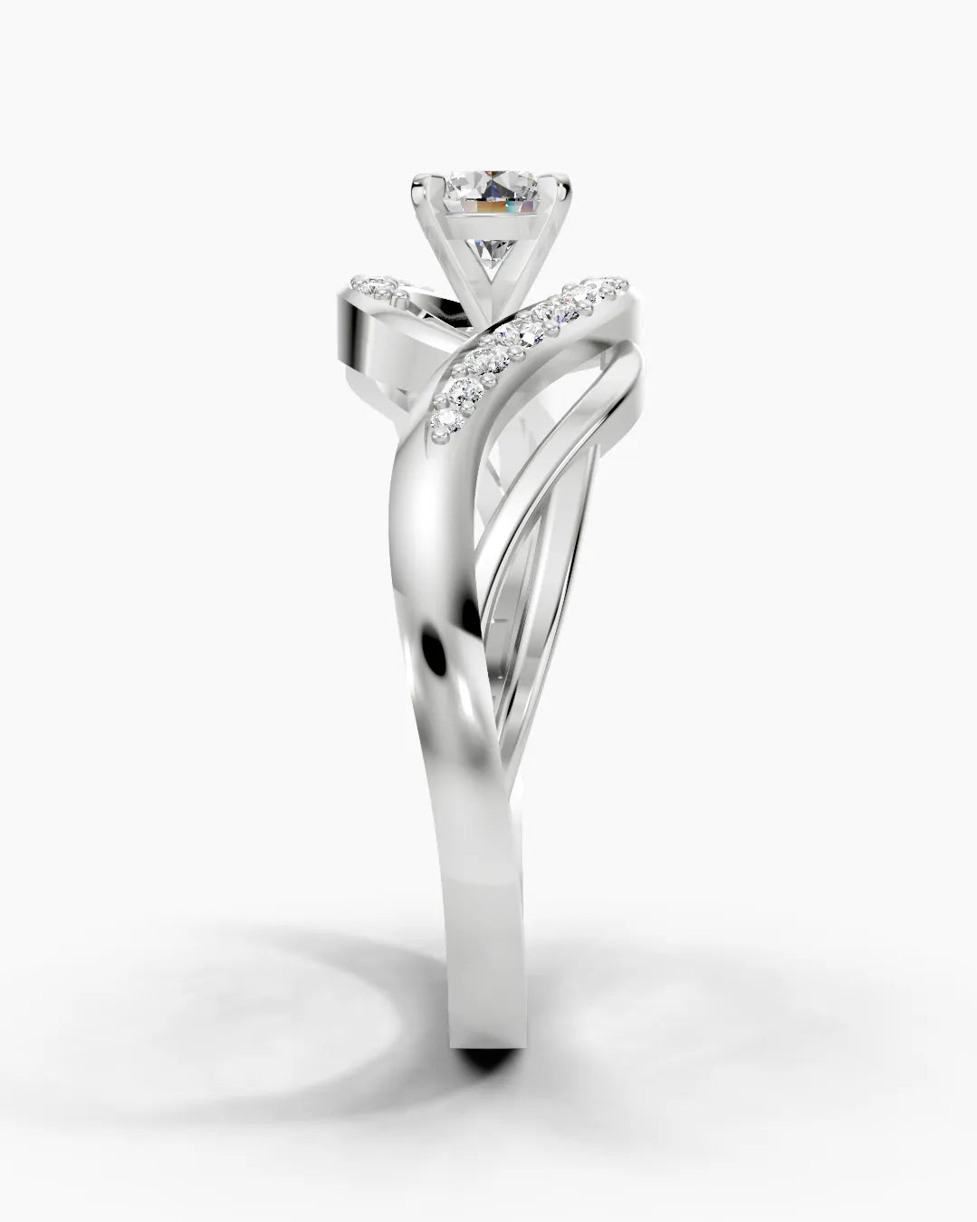 Twirl Crest Women Ring