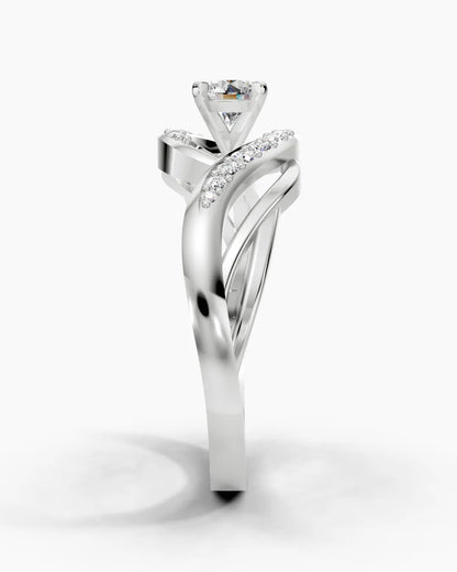 Twirl Crest Women Ring