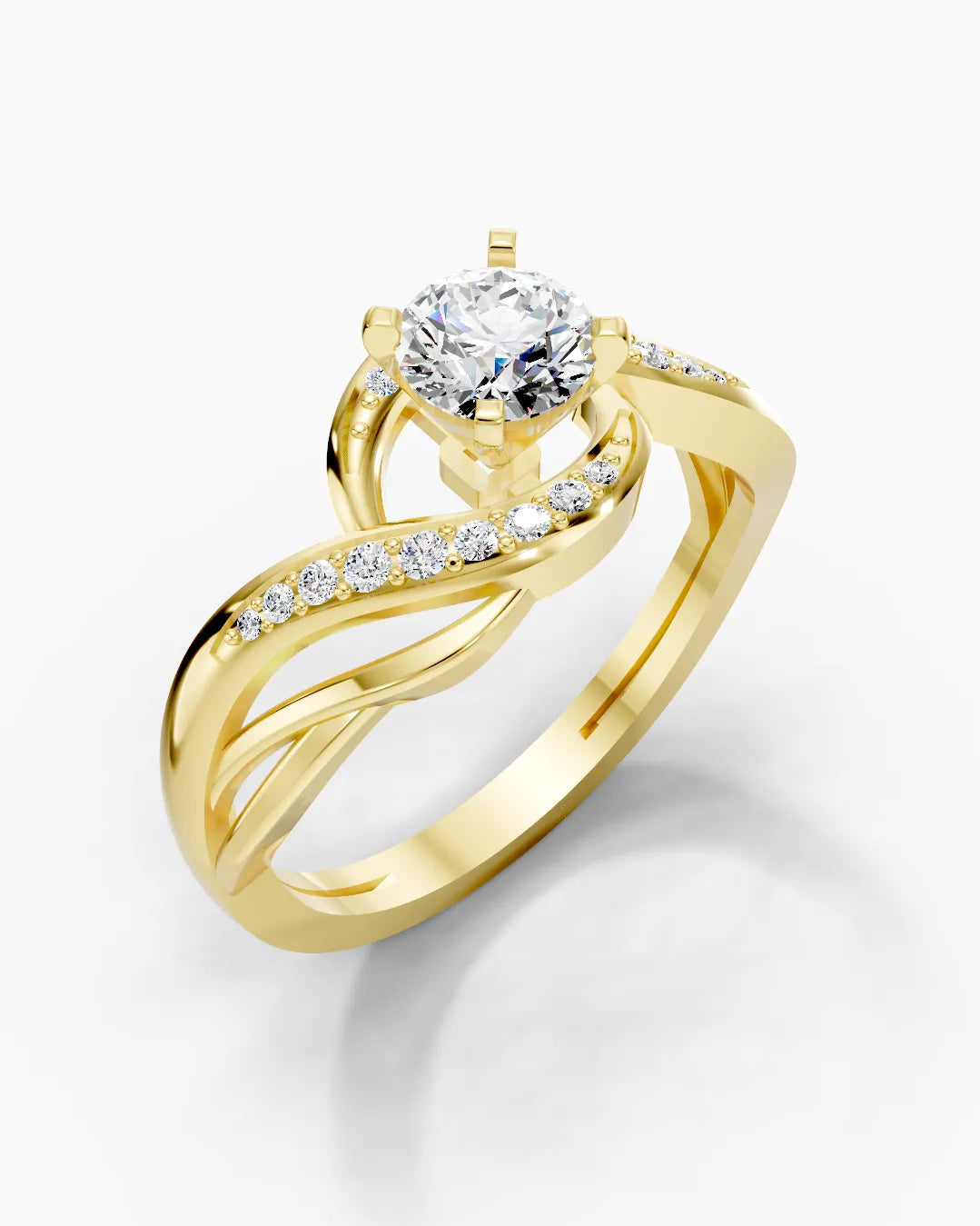 Ribbon Gleam Women Ring