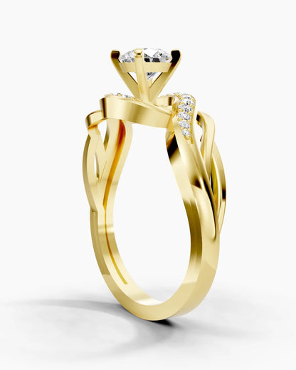 Ribbon Gleam Women Ring