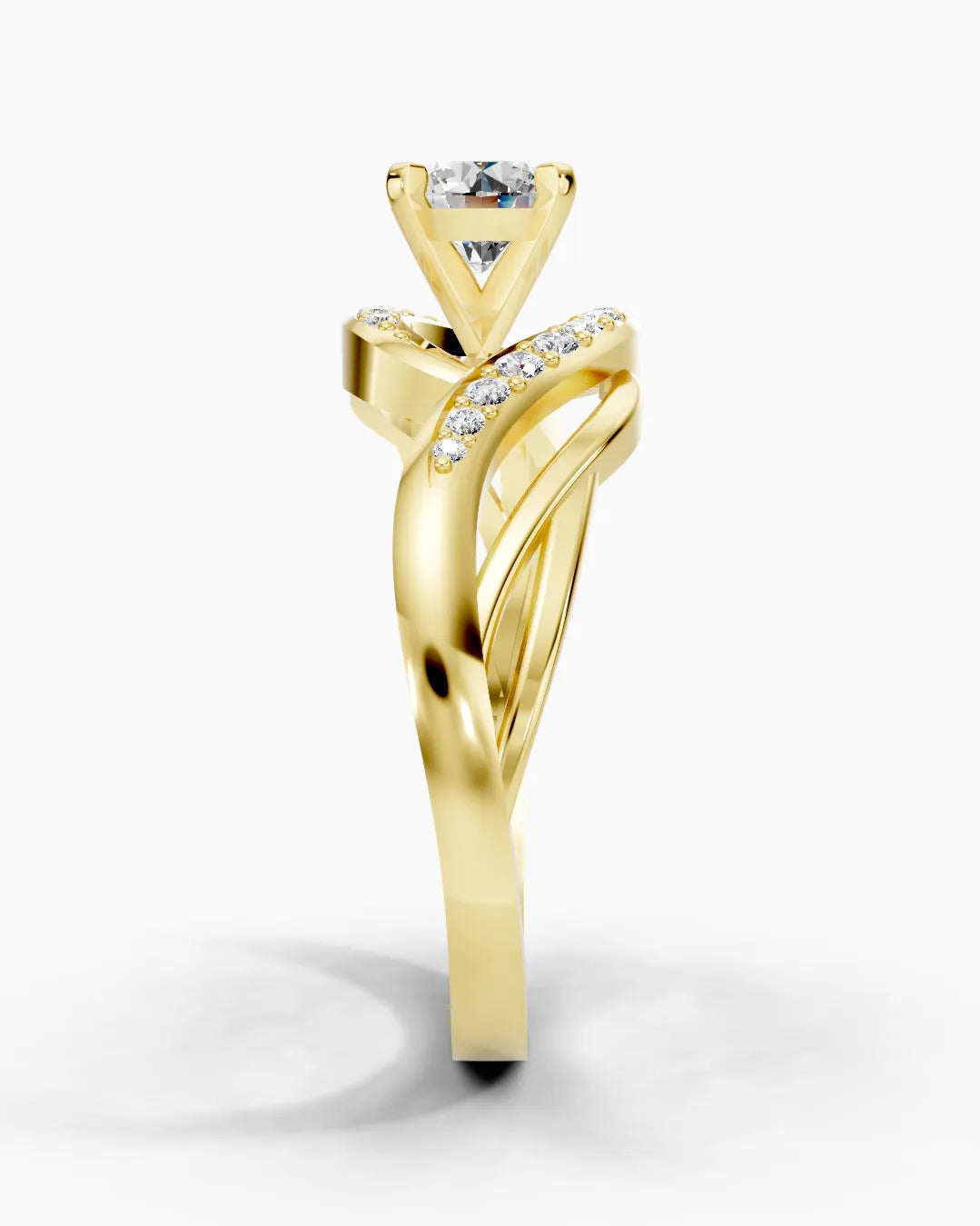 Ribbon Gleam Women Ring