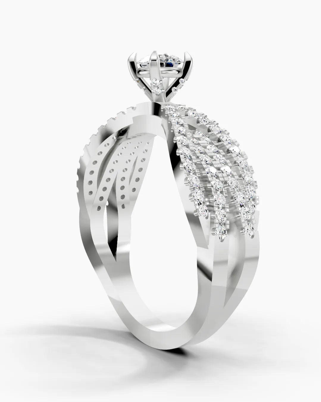 Round Serenity Women Ring