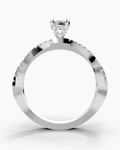 Round Serenity Women Ring