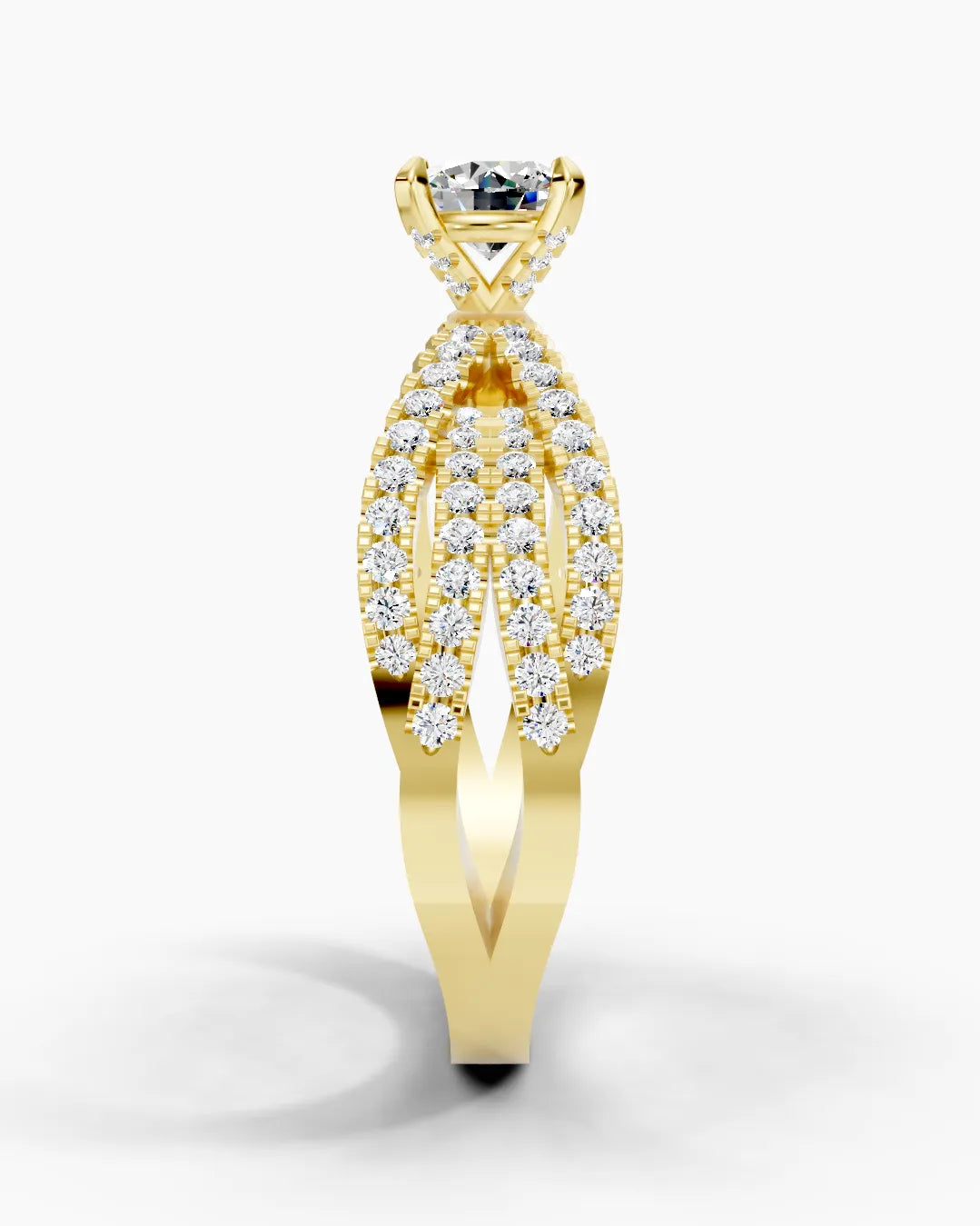 Evelyn Round Women Ring