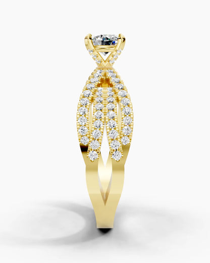 Evelyn Round Women Ring