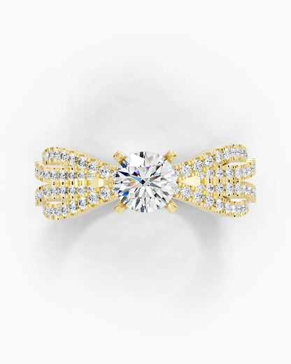 Evelyn Round Women Ring