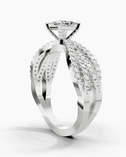 Royal Square Women Ring