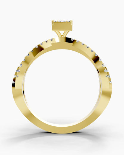 Baguette Crest Women Ring