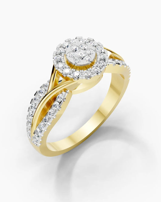 Ornate Round Women Ring