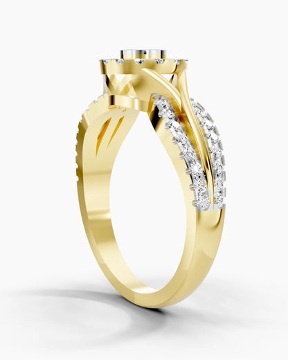 Ornate Round Women Ring