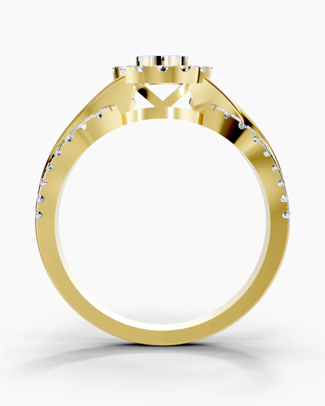 Ornate Round Women Ring