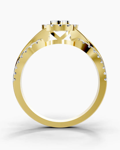Ornate Round Women Ring