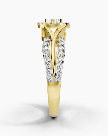 Ornate Round Women Ring