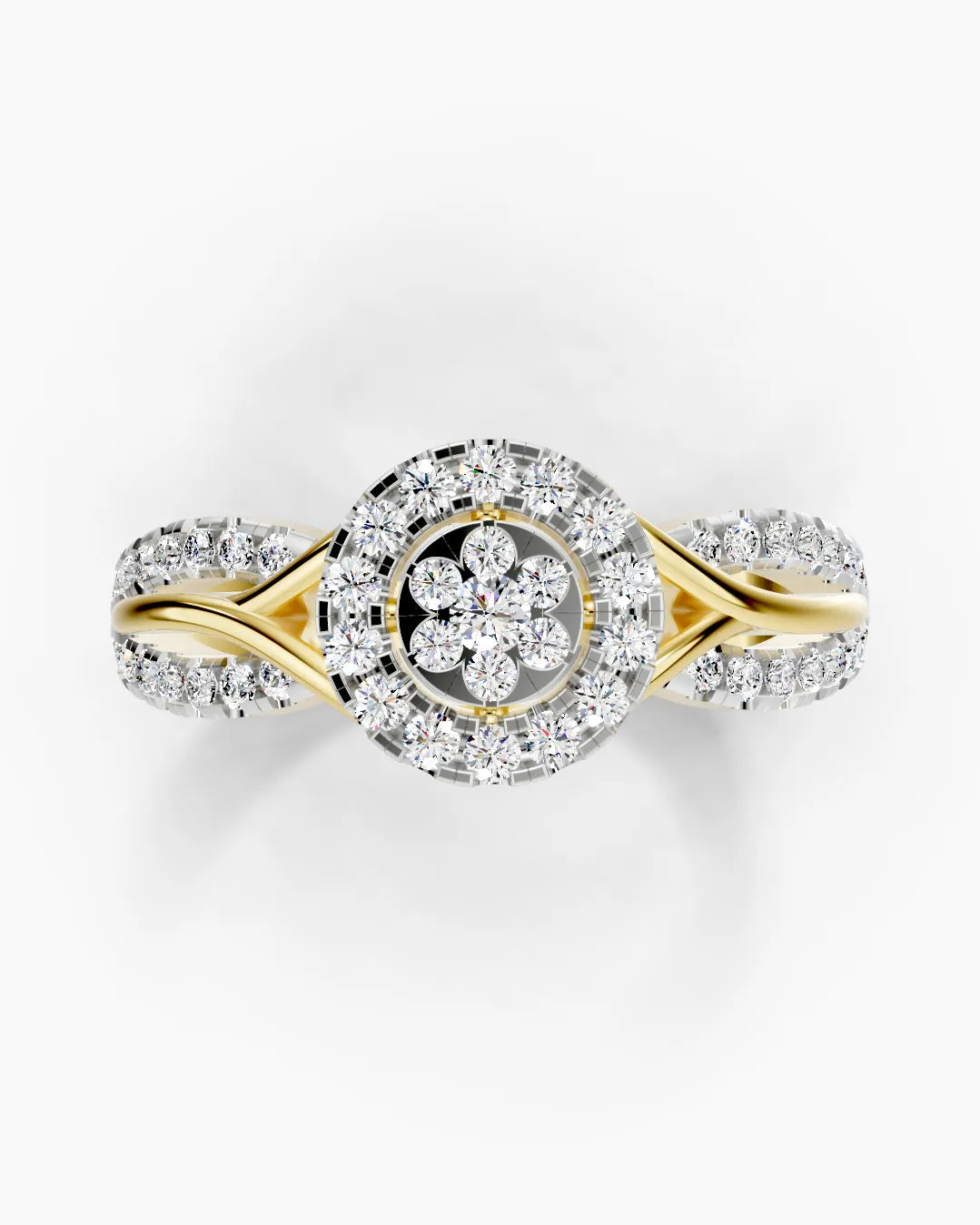 Ornate Round Women Ring