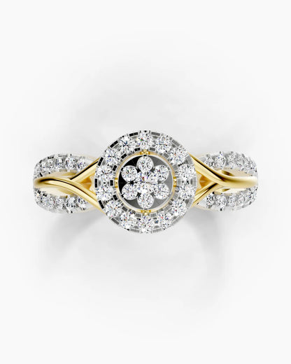 Ornate Round Women Ring
