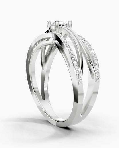 Echo Curve Women Ring