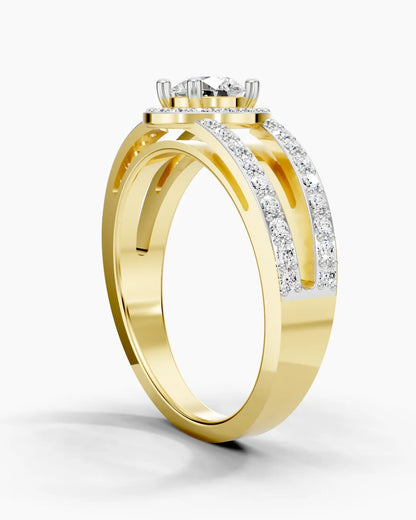 Stellar Round  Women Ring