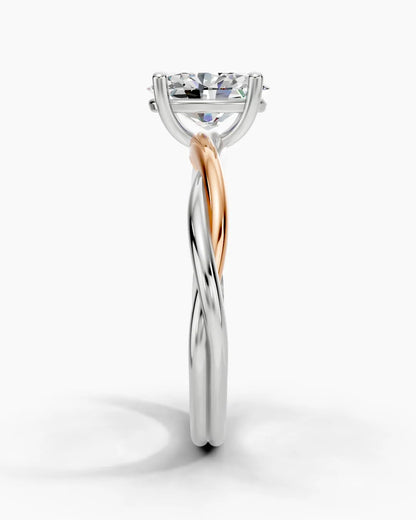 Oval Drift Women Ring