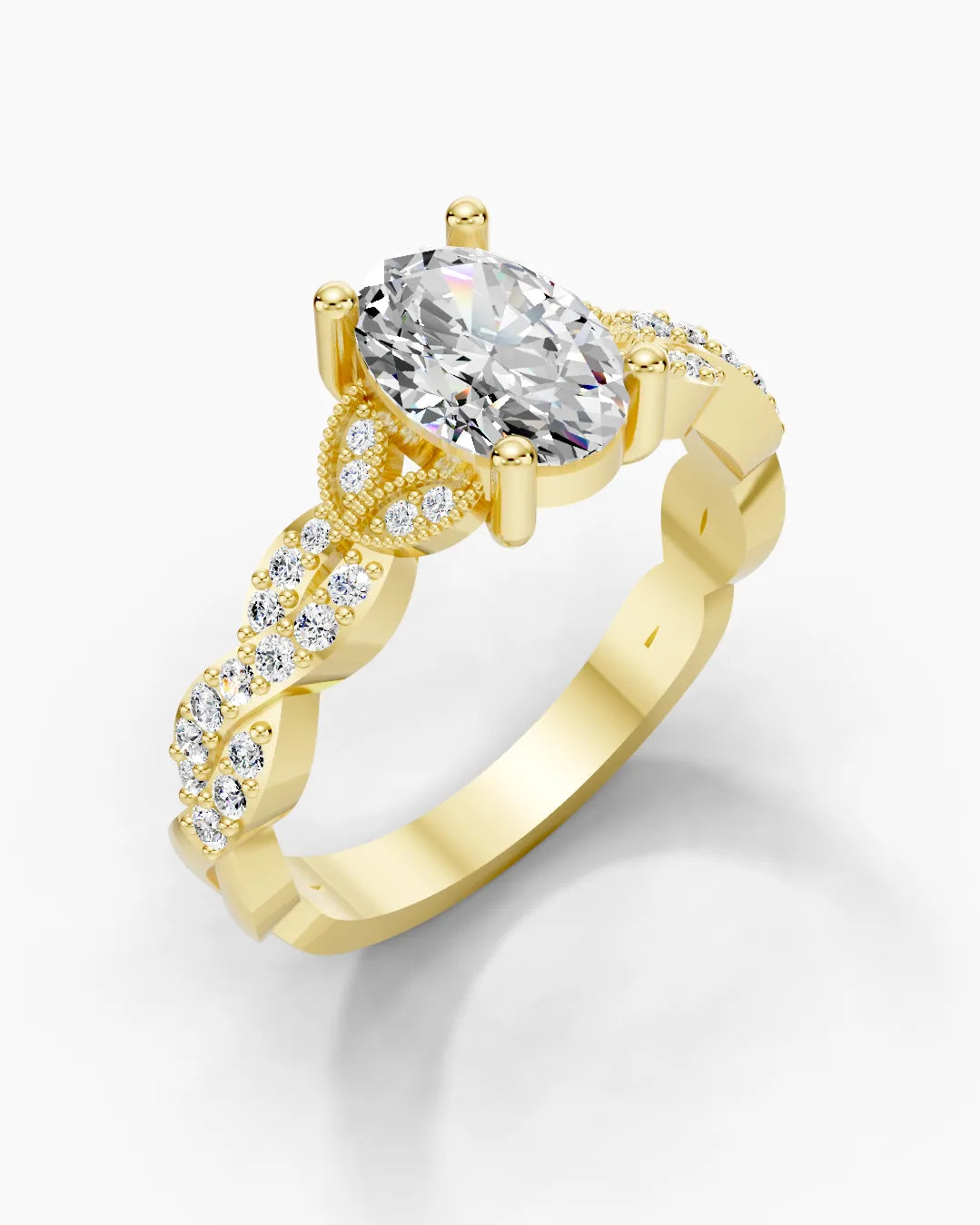 Classic Oval Women Ring