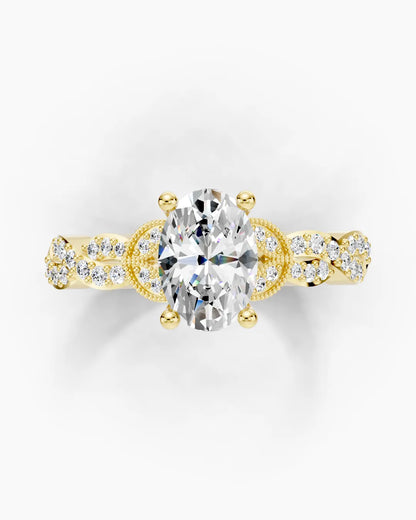 Classic Oval Women Ring