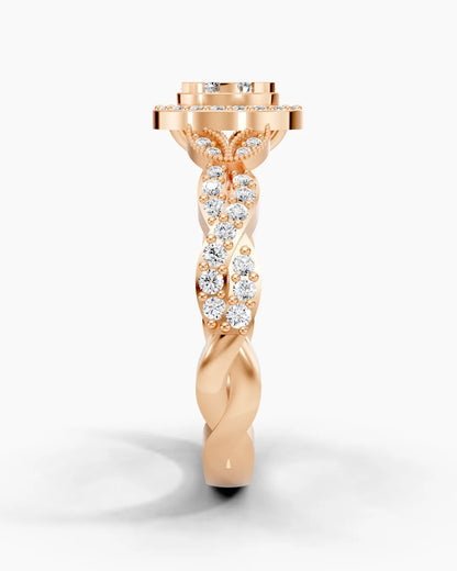 Golden Crest Women Ring